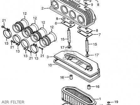 Honda CB750K4 FOUR 1974 USA parts lists and schematics Honda CB750K4 FOUR 1974 USA parts lists and schematics