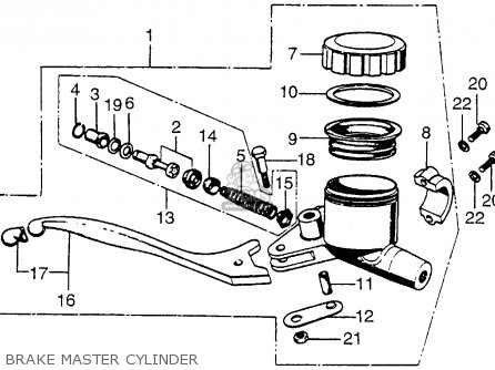 BRAKE MASTER CYLINDER
