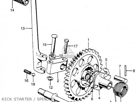 KICK STARTER / SPINDLE