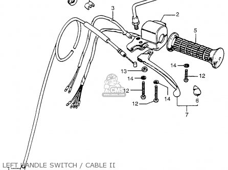 LEFT HANDLE SWITCH / CABLE II