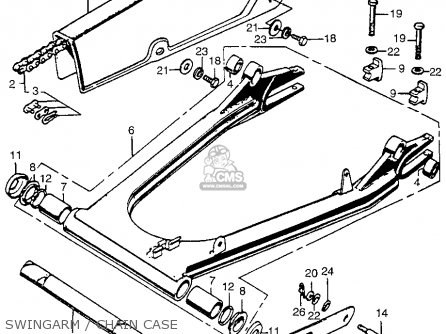 SWINGARM / CHAIN CASE