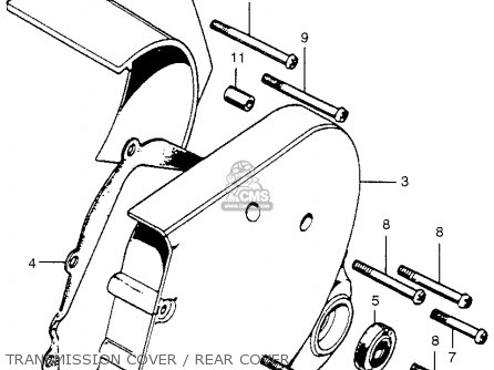 TRANSMISSION COVER / REAR COVER
