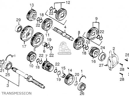 Honda CB750K6 FOUR 1976 USA parts lists and schematics