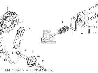 Honda CB750K7 FOUR CANADA parts lists and schematics
