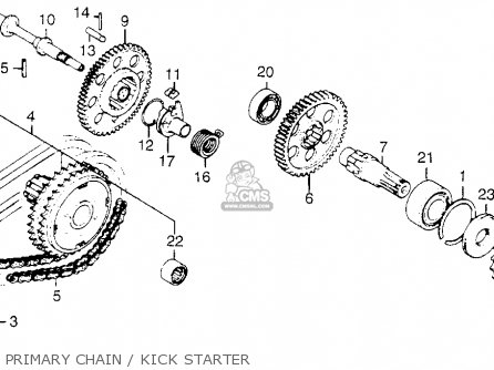 Honda CB750K8 FOUR 1978 USA parts lists and schematics