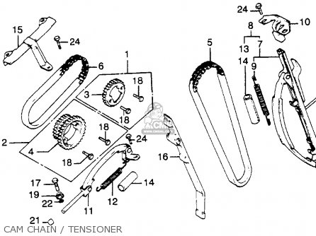 Cam Chain Guide For Honda CB900C CB900F CB1000C - Replacement Part #14620-438-010