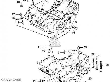 Honda CB900C 900 CUSTOM 1982 (C) USA parts lists and schematics