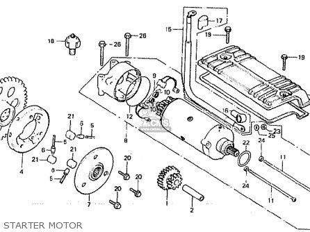 Honda CB900FB BOL D'OR parts lists and schematics