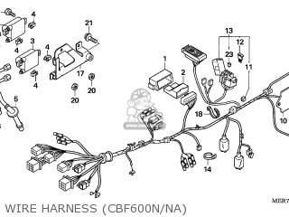 Honda Cbf600n 2006 (6) France   Cmf Parts Lists And Schematics