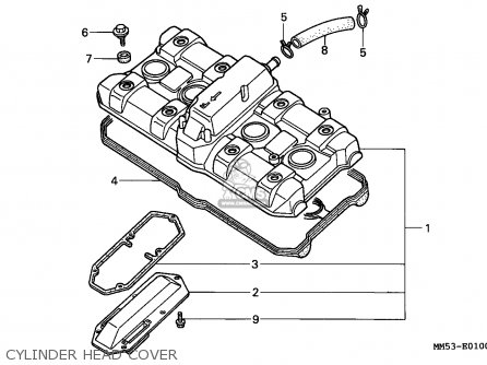 honda cbr1000f parts