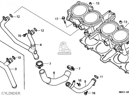 honda cbr1000f parts