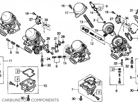 cbr1000f parts