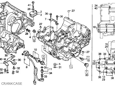 Honda CBR1000F 1994 (R) USA CALIFORNIA parts lists and schematics