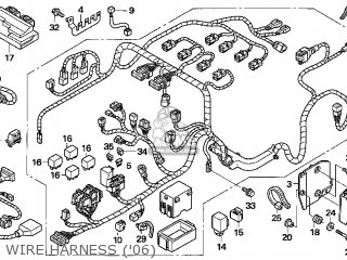 Honda CBR1000RR 2006 (6) USA parts lists and schematics