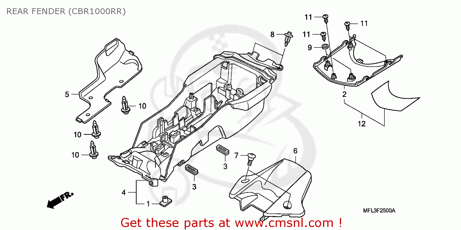 2008 cbr1000rr parts