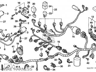 Honda CBR1100XX SUPERBLACKBIRD 2006 (6) ENGLAND parts lists and schematics