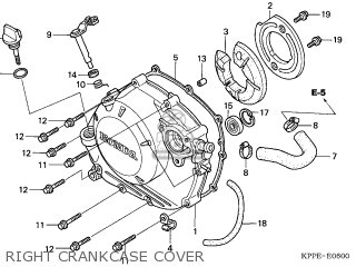 Honda CBR125R 2005 (5) KOREA parts lists and schematics