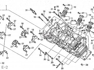 Honda CBR250R 1988 J JAPAN MC19 100 parts lists and schematics