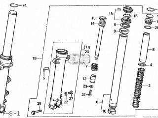 Honda CBR250R 1988 (J) JAPAN MC19-100 parts lists and schematics Honda CBR250R 1988 (J) JAPAN MC19-100 parts lists and schematics