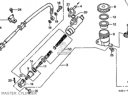 Honda CBR250RR MC22 1994 (R) JAPAN parts lists and schematics