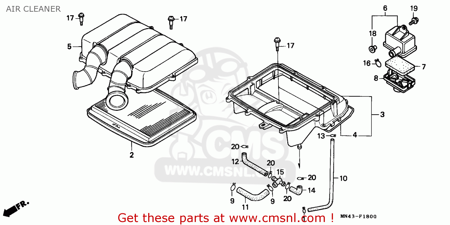 1987 Honda® CBR600F Hurricane For Sale In Manchester, NH (Item 1293812 - Foto 5