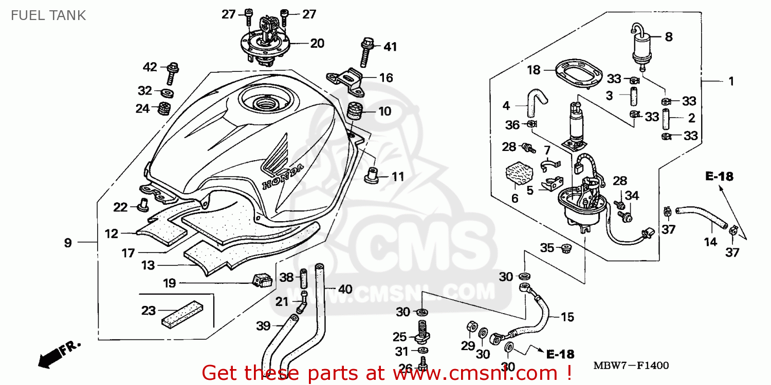 1987 Honda® CBR600F Hurricane For Sale In Manchester, NH (Item 1293812 - Foto 2
