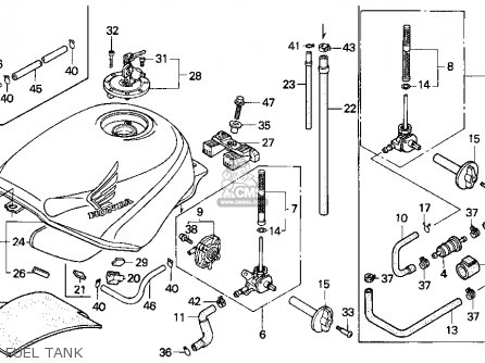 Honda Cbr600f2 Supersport 1992 (n) Usa parts list ... cbr 600 f3 wire diagram 