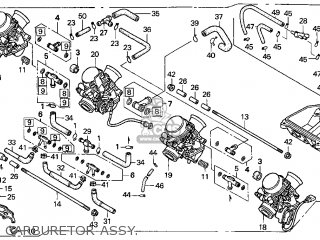 Honda CBR600F3 SUPERSPORT 1998 (W) USA parts lists and schematics