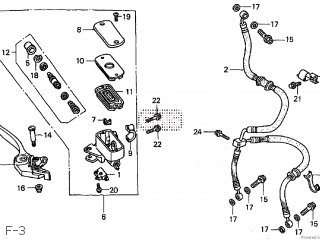 Honda CBR600F4I 2001 HRC (ST/SS600) parts lists and schematics