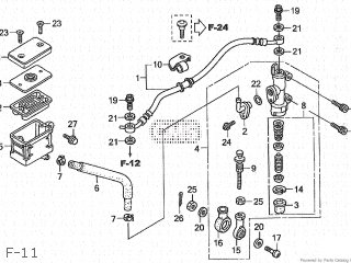 Honda CBR600RR 2008 (8) JAPAN PC40-110.111 parts lists and schematics