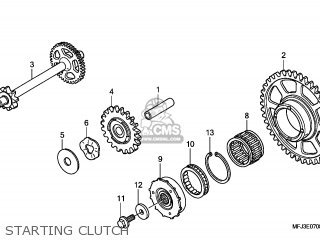 Honda CBR600RR 2009 (9) BRAZIL / MME parts lists and schematics