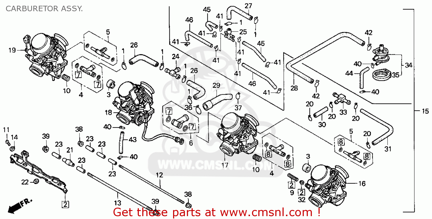 Honda Shadow Carburetor Hose Diagram - Diagram For You