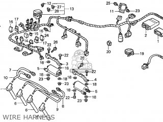 Honda CBR900RR 1998 (W) USA CALIFORNIA parts lists and schematics