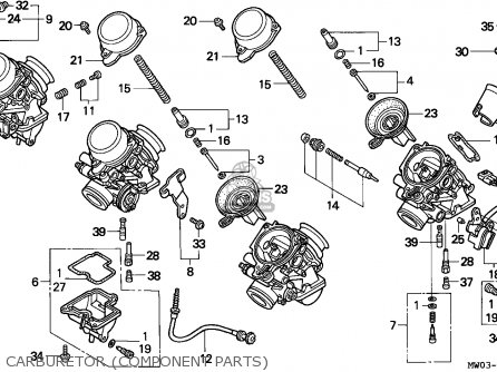 Honda CBR900RR FIREBLADE 1997 (V) ENGLAND parts lists and schematics