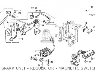 Honda CBX1000 SUPERSPORT 1979 (Z) CANADA parts lists and schematics