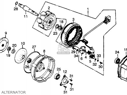 Honda CBX1000 SUPERSPORT 1979 (Z) USA parts lists and schematics