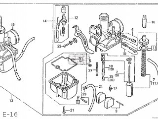 Honda CBX125F 1987 (H) JAPAN JC11-110 parts lists and schematics