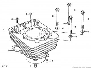 Honda CBX125F 1987 (H) JAPAN JC11-110 parts lists and schematics