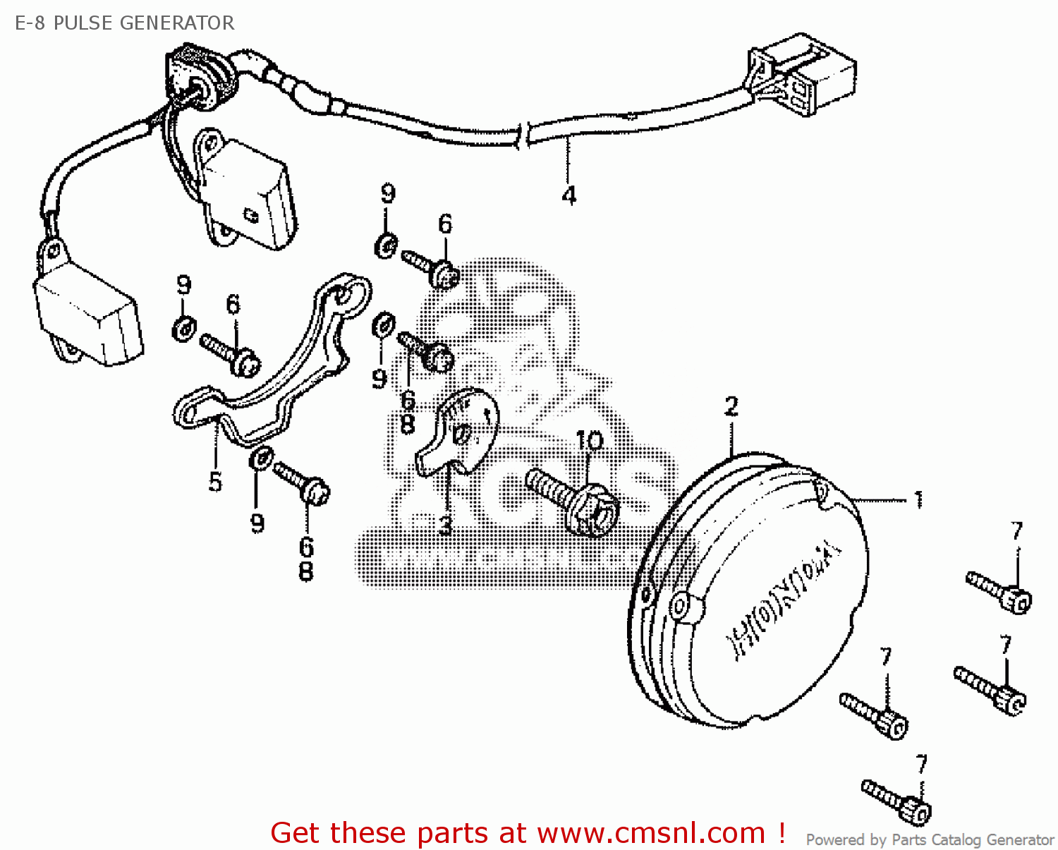 Honda CBX750 parts: order spare parts online at CMSNL