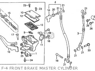 Honda CBX750F 1986 (G) parts lists and schematics