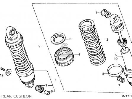 Honda CBX750P 1984 (E) AUSTRALIA / PLB parts lists and schematics