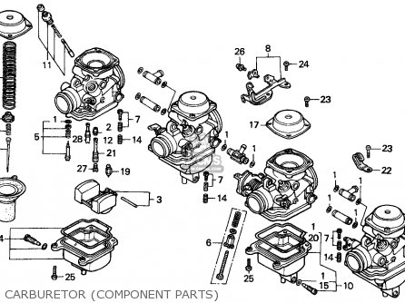 Honda CBX750P 1987 (H) KOREA parts lists and schematics