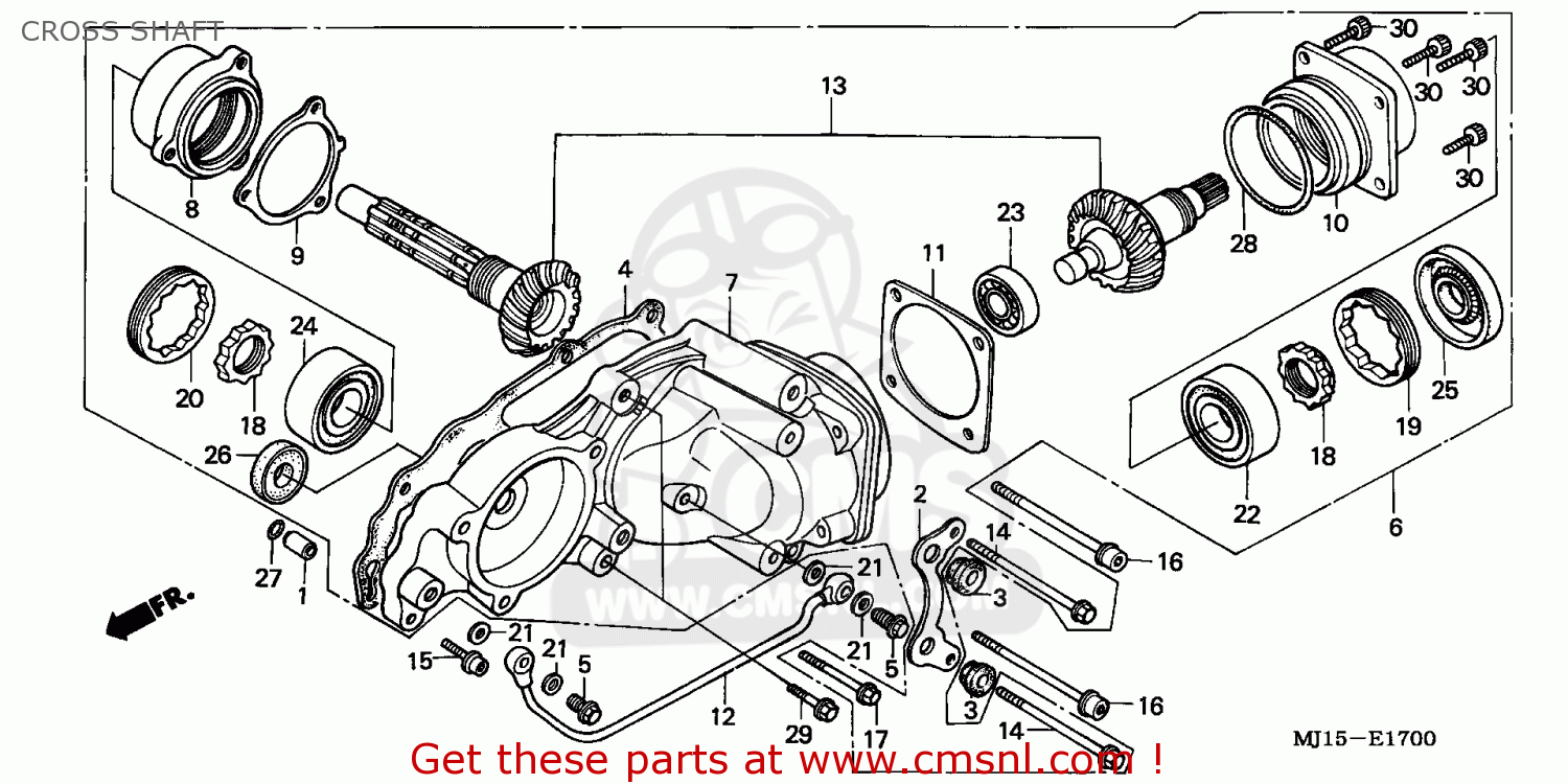 Honda CBX750 parts: order spare parts online at CMSNL