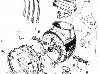 Honda CD125 parts lists and schematics