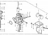 Honda Cd175 A5 England Carburetor - schematic partsfiche