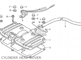 Honda CD175 A5 ENGLAND parts lists and schematics