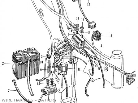 Honda CD175A SLOPER GENERAL EXPORT parts lists and schematics