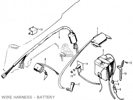  Honda  CD50H 1971 THE NETHERLANDS parts lists and schematics