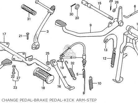 Honda CD70B GENERAL EXPORT TYPE 4 parts lists and schematics