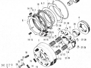 Honda CF50 CHALY GERMANY parts lists and schematics